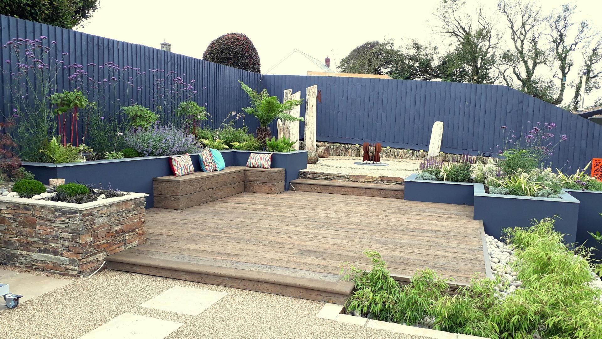 Alison Bockh Garden Design - A garden for grown ups not children. Furniture to come.